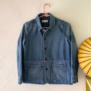 Madewell denim chore jacket